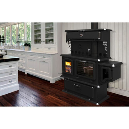 J.A. Roby Chief EPA Wood Burning Cookstove with Water Reservoir