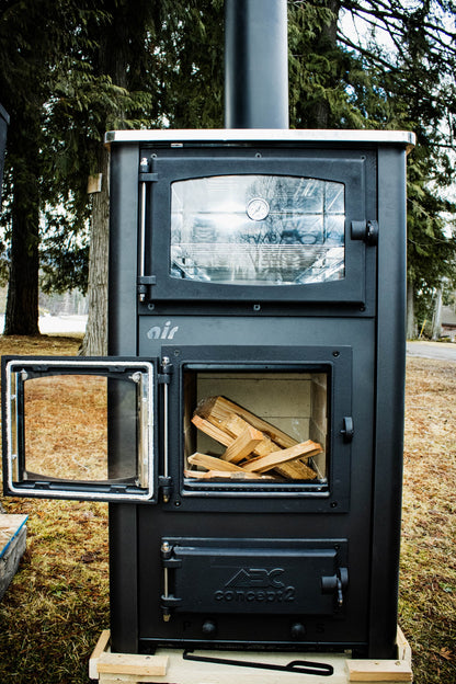 ABC Concept 2 Air Mini Wood Cookstove-Black