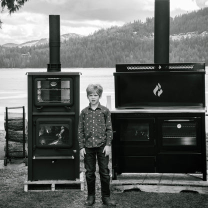 J.A. Roby Gemini Wood Cookstove
