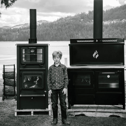 J.A. Roby Gemini Wood Cookstove