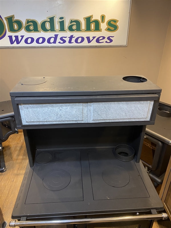Guliver Wood Cook Stove W/Warming Oven Soapstone