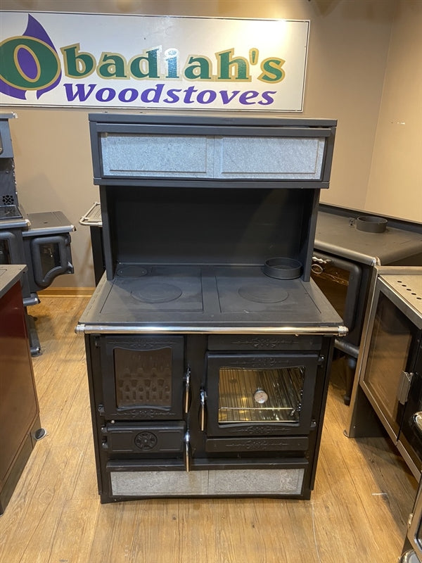 Guliver Wood Cook Stove W/Warming Oven Soapstone
