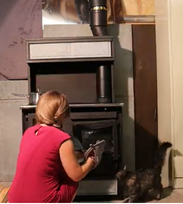 Guliver Wood Cook Stove W/Warming Oven Soapstone