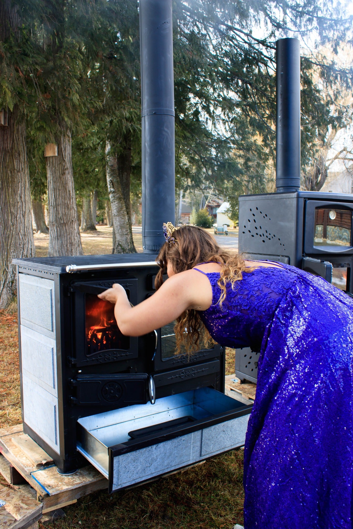 Guliver Soapstone Wood Cookstove European Wood Fired Cooking