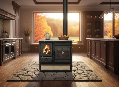 Guliver Hydro Wood Cook Stove by Guca - Cream