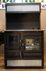 Guliver Wood Cook Stove W/Warming Oven Soapstone