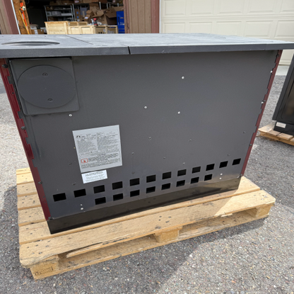 Magnum Wood or Coal Cookstove by MBS-Black or Red Available