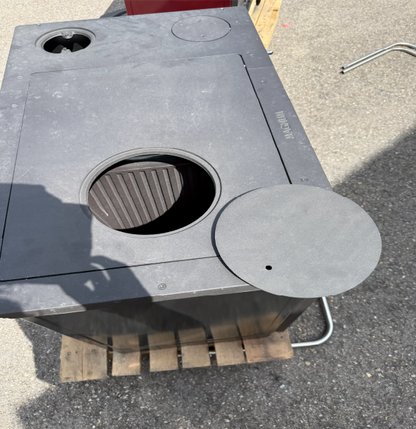 Magnum Wood or Coal Cookstove by MBS-Black or Red Available