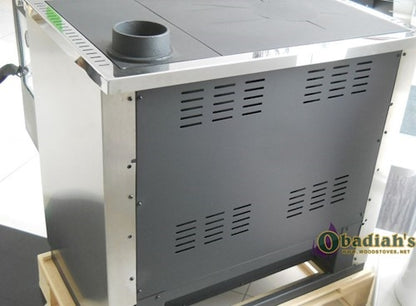 North European Wood Cookstove Stainless Steel