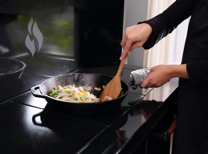 520 Heco Wood & Coal Cook Stove 3-Piece Porcelain Top-In Stock